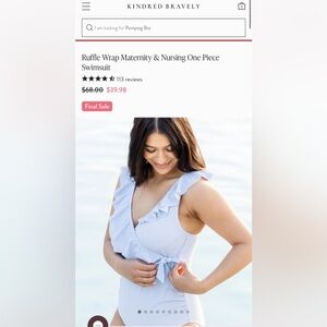 Kindred braverly maternity one piece